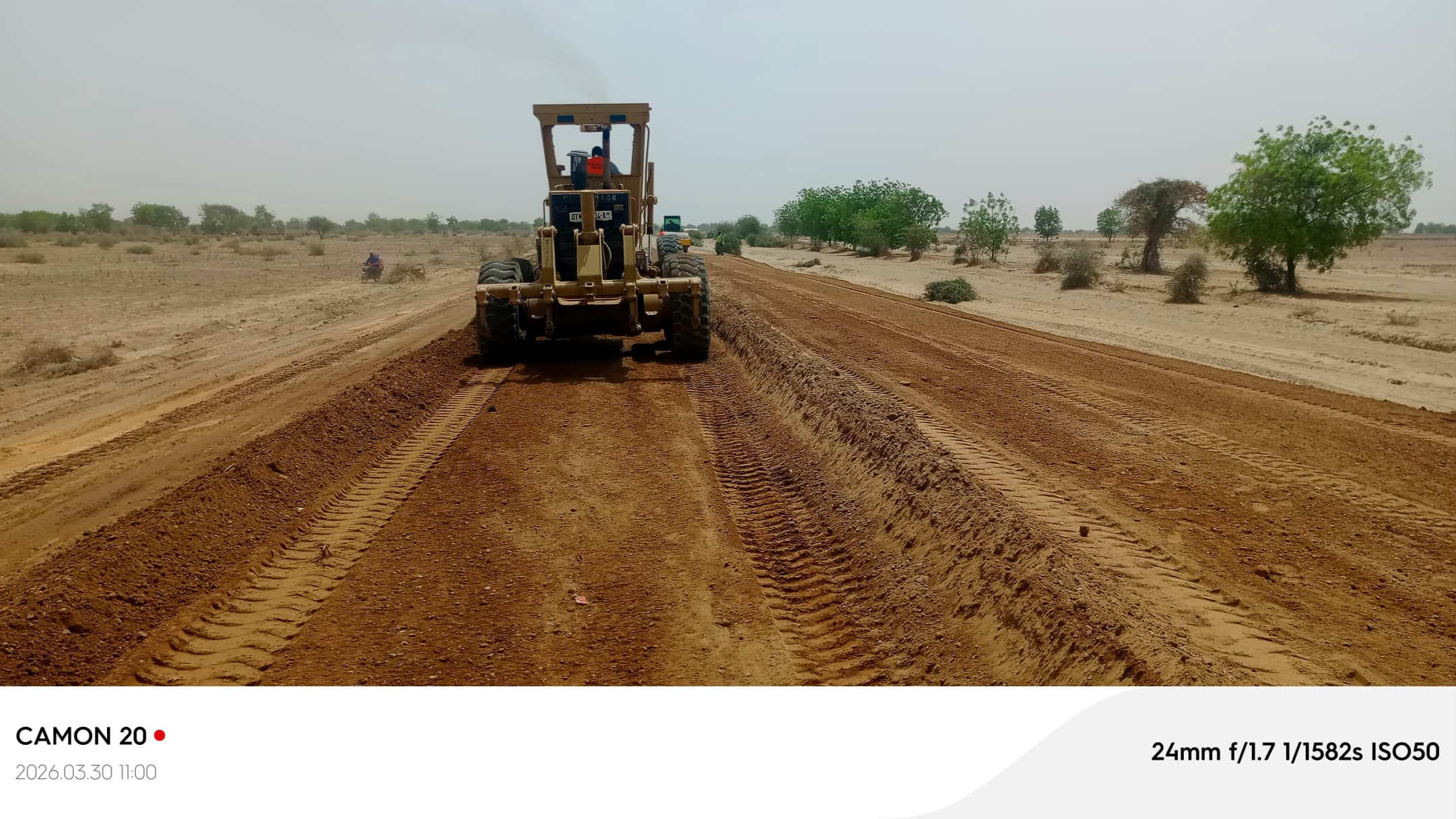 Reconstruction de la route Mora-Dabanga-Kousseri: déploiement des entreprises sur la section Tchakamari-Waza-Kousseri